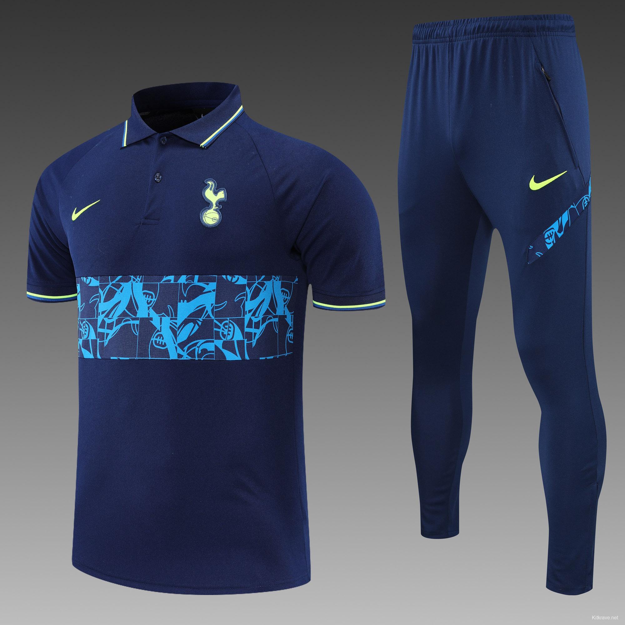 Tottenham Hotspur POLO kit royal blue (not sold separately)