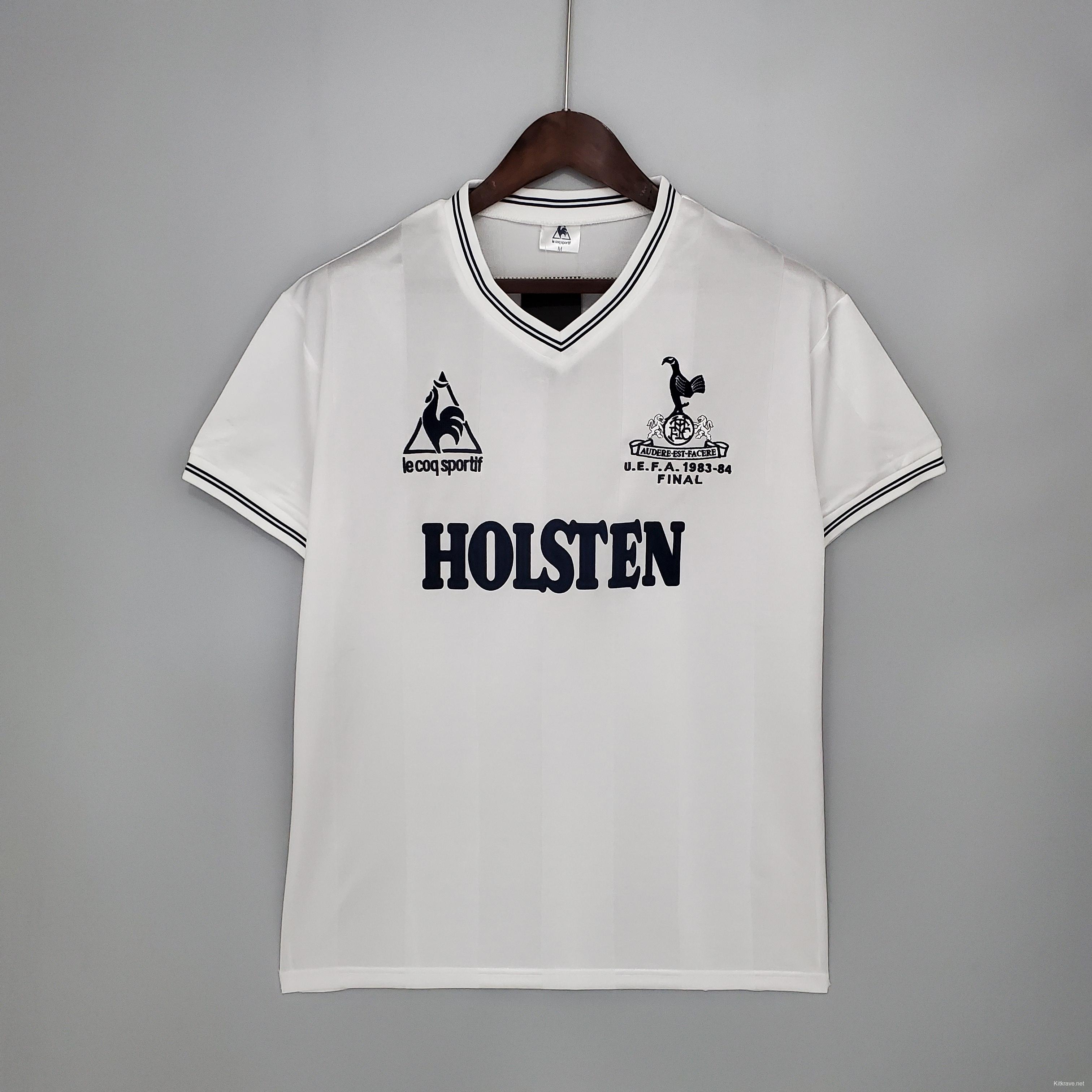 Retro 83/84 Tottenham home Soccer Jersey