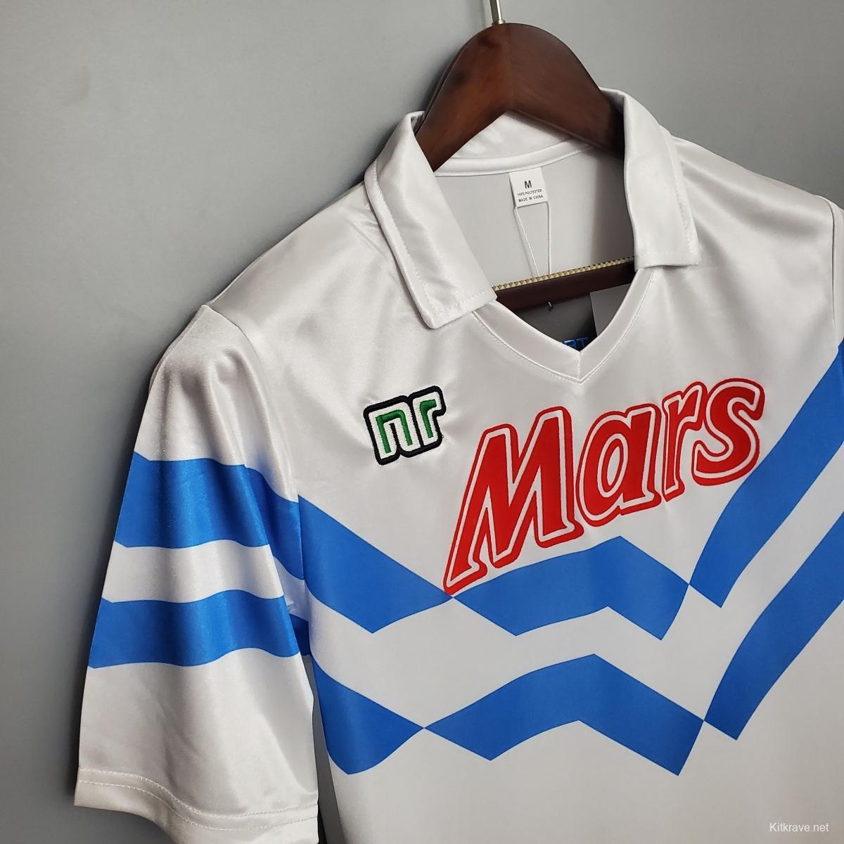 Retro Napoli 88/89 away Soccer Jersey