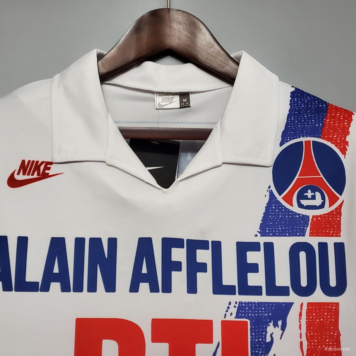 Retro 90/92 PSG home Soccer Jersey