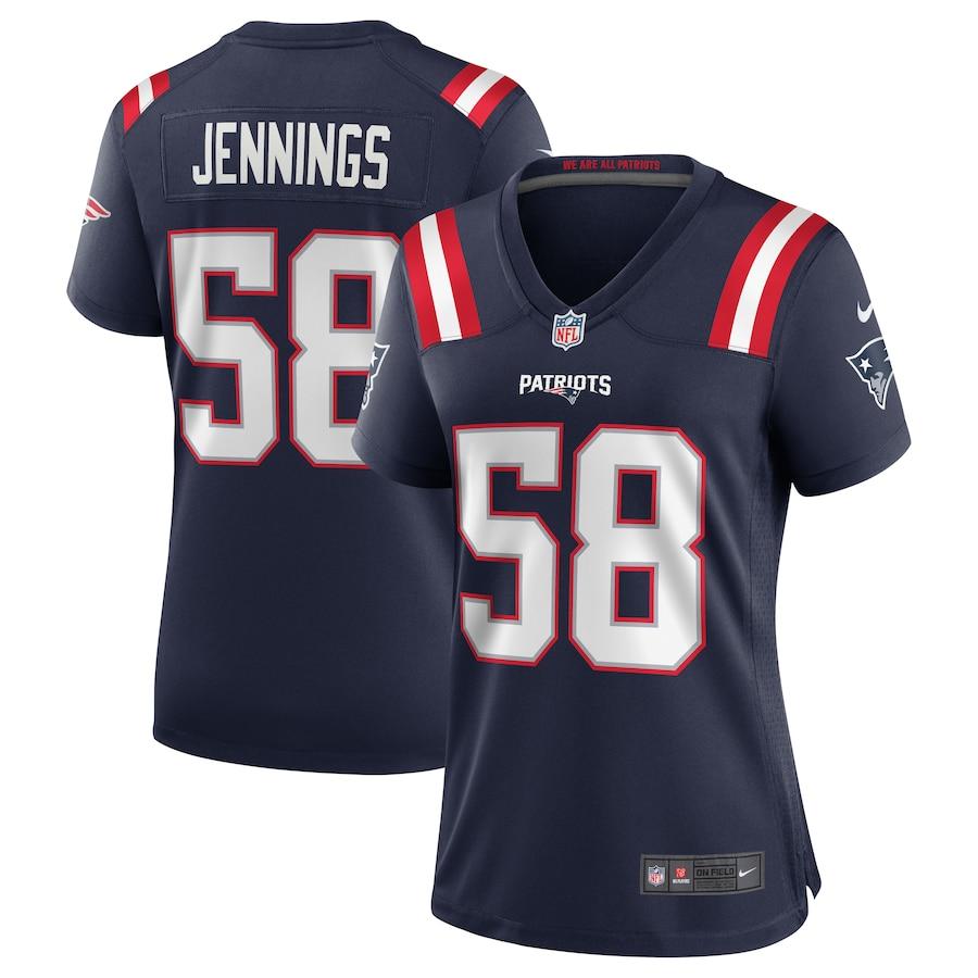 Women's Anfernee Jennings Navy Player Limited Team Jersey