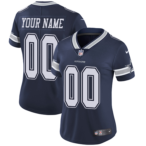 Women's Navy Customized Team Jersey