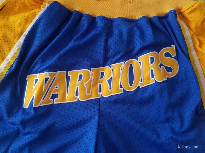 Golden State 1995-96 Throwback Classics Basketball Team Shorts