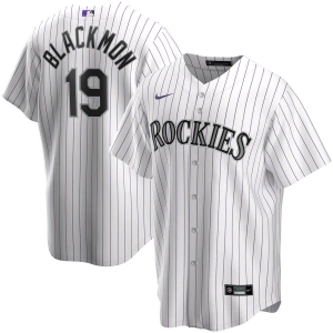 Youth Charlie Blackmon White Home 2020 Player Team Jersey