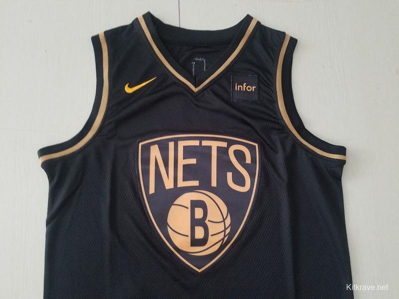 Kevin Durant 7 Black Golden Edition Jersey