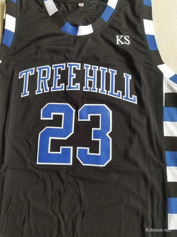 Nathan Scott 23 One Tree Hill Ravens Black Basketball Jersey