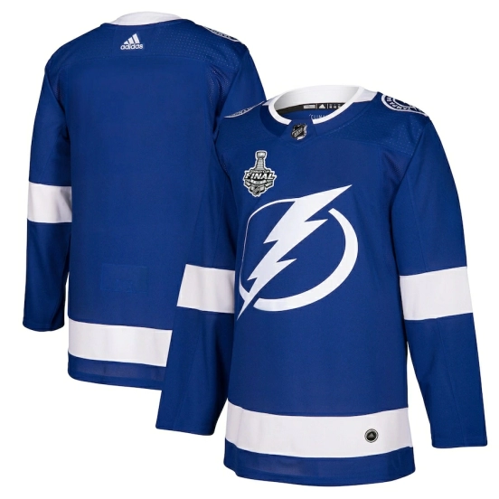 Youth Blue 2020 Stanley Cup Final Bound Patch Blank Team Jersey