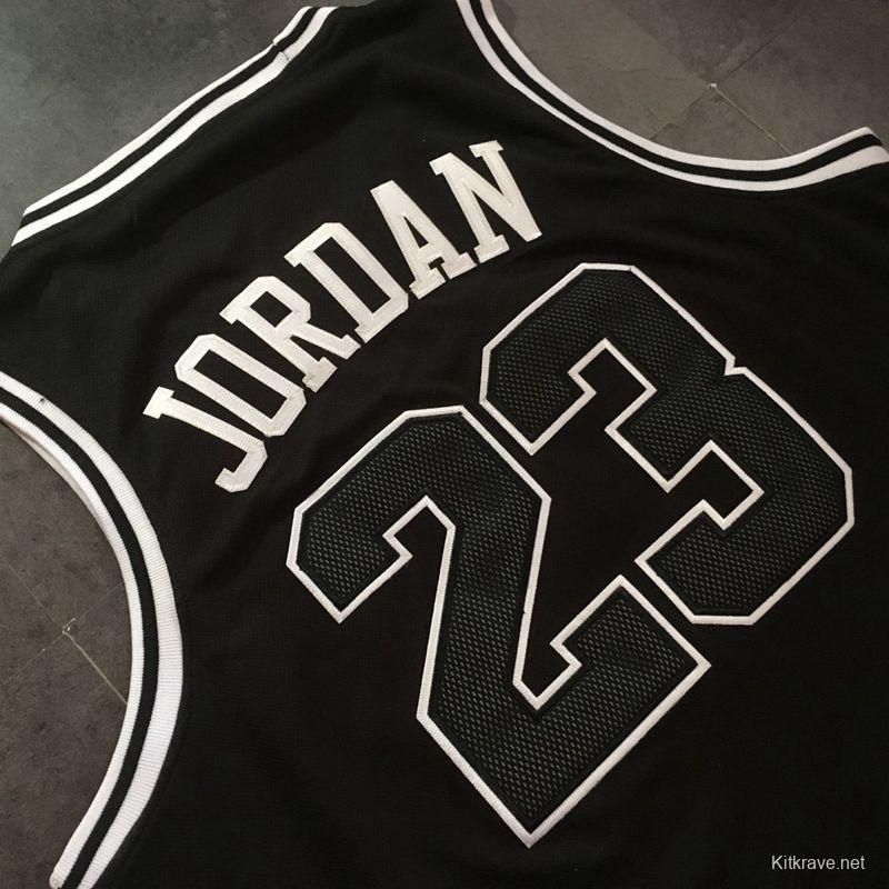 Men's Michael Jordan Black Retro Classic Team Jersey