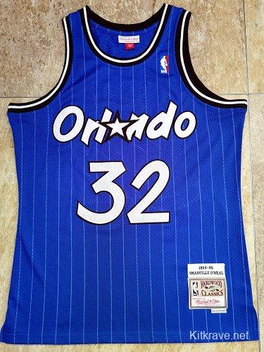 Men's Shaquille O'Neal Blue Retro Classic Team Jersey