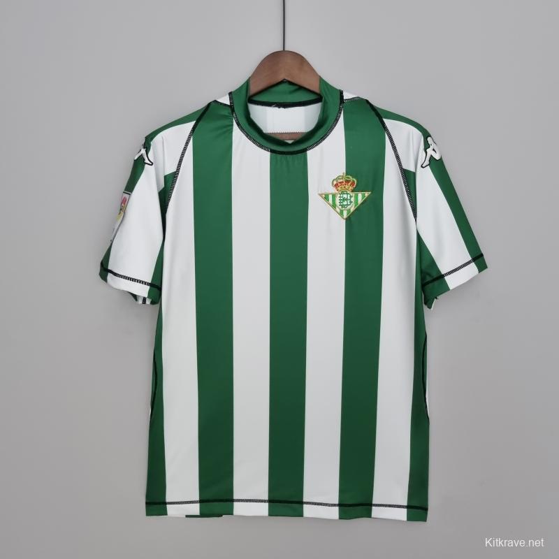 Retro Real Betis 03/04 home Soccer Jersey