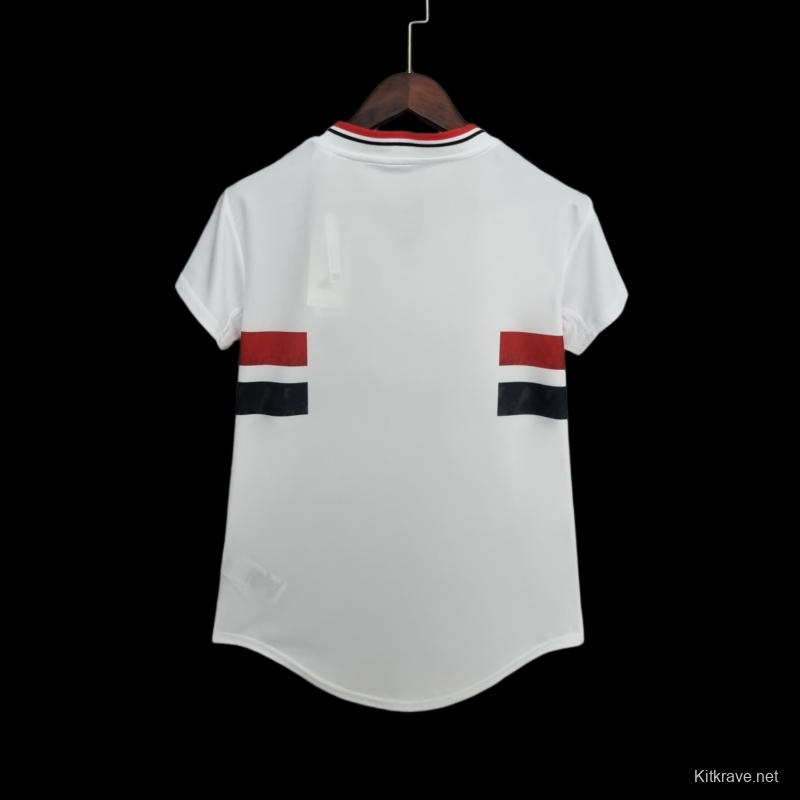 22/23 São Paulo Woman Home  Soccer Jersey