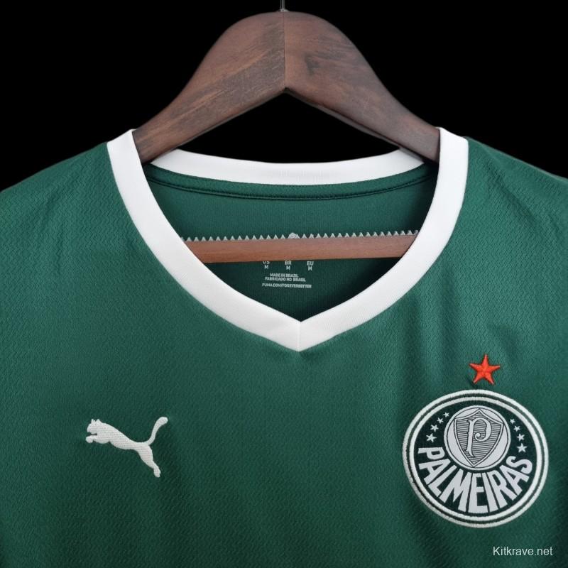 22/23 Palmeiras Woman Home  Soccer Jersey