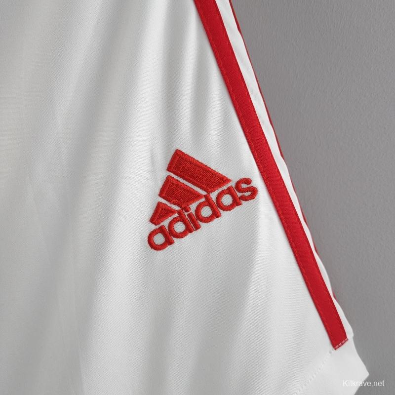 22/23 Manchester United Home Shorts  Soccer Jersey