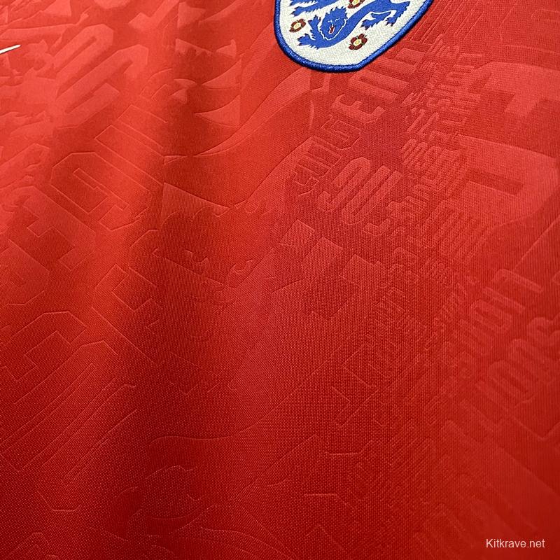 20/21 England Red Pre-match Training Jersey