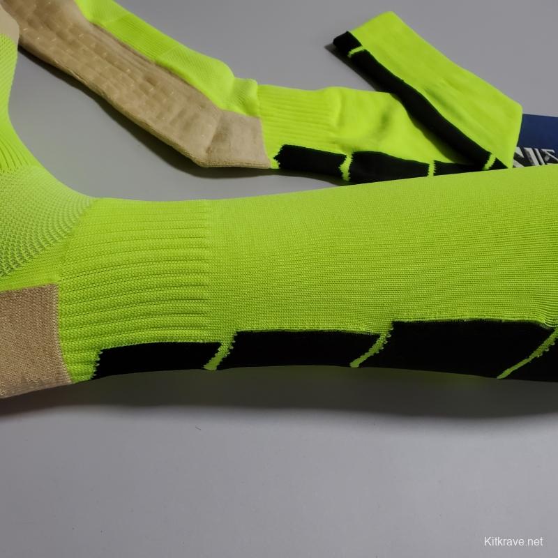 2022 Green Long Top  Non-Slip SOCKS#0089