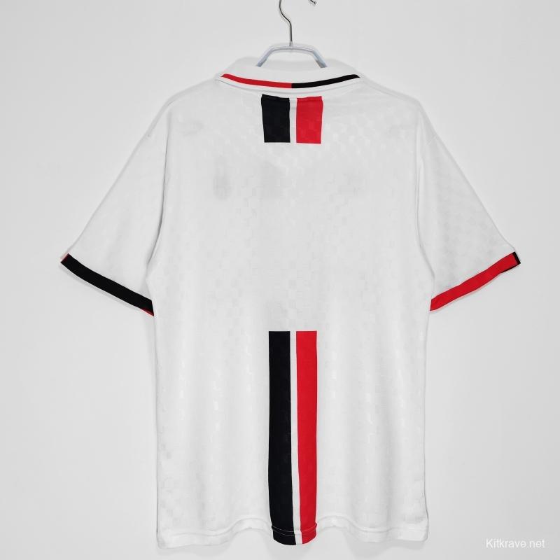 Retro 1995/96 AC Milan Away Soccer Jersey