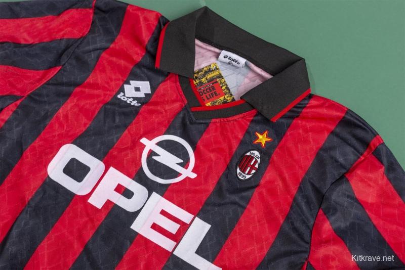 RETRO 94/96 AC Milan Home Soccer Jersey