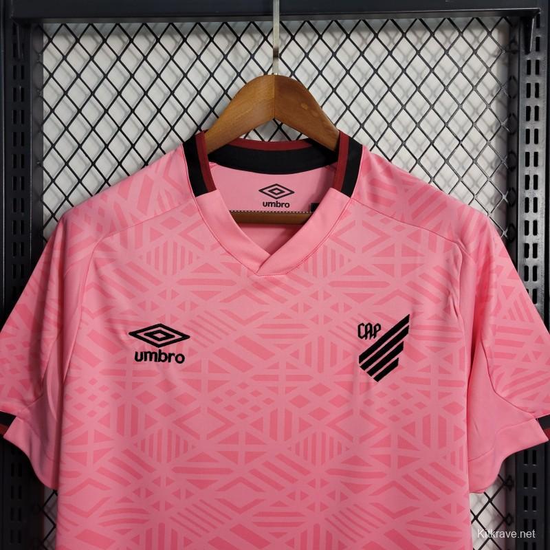 22-23 ALETICO PARANAENSE Pink Special Edition Jersey