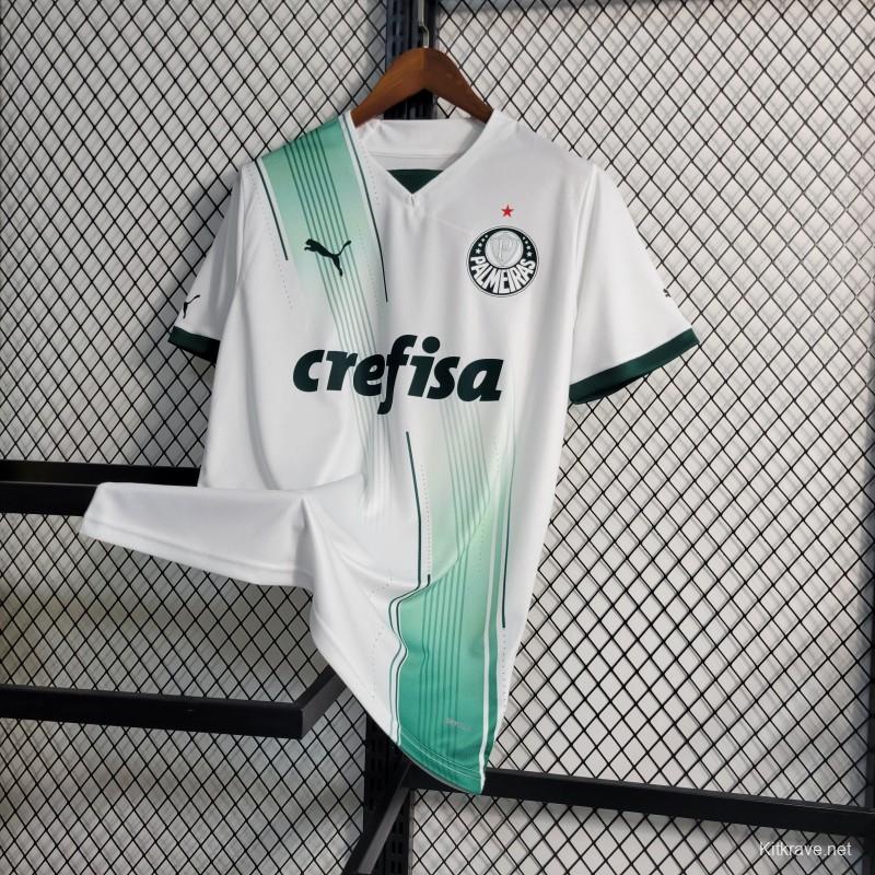 23-24 Palmeiras Away White Jersey