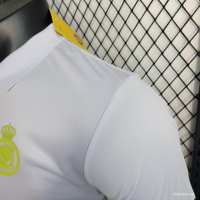 23-24 Al Nassr White POLO Jersey