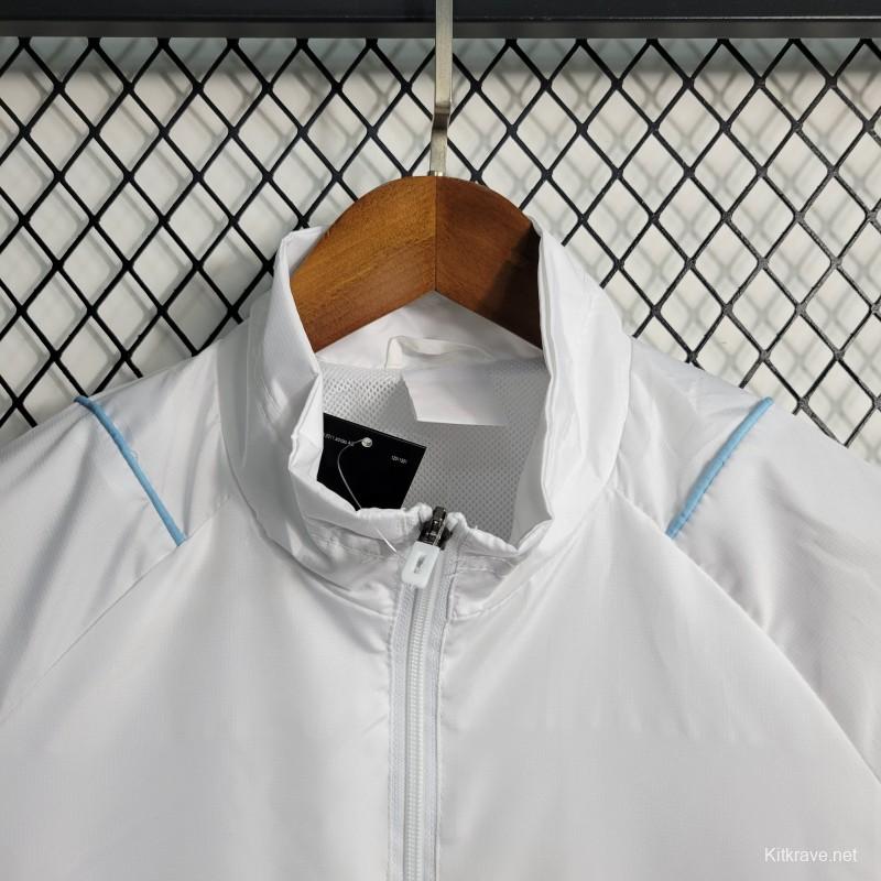 2023 Germany White Windbreaker