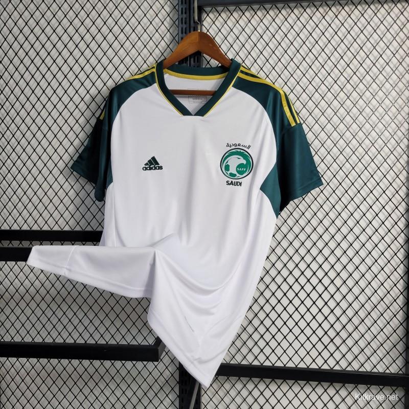 23-24 Saudi Arabia Away White Jersey