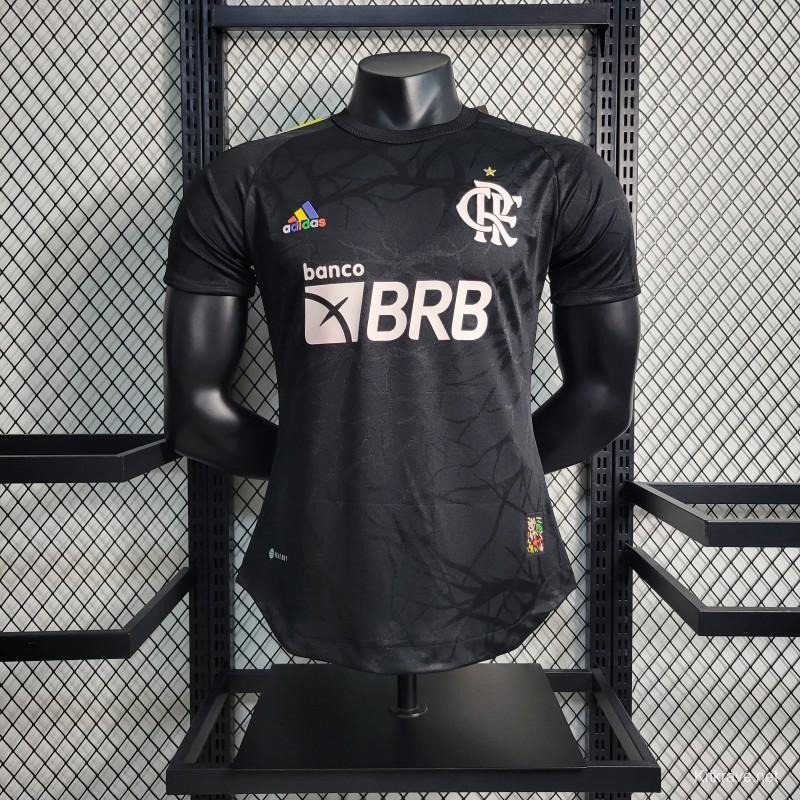 Player Version 23-24 Flamengo Black Co Branded Special Edition Jersey