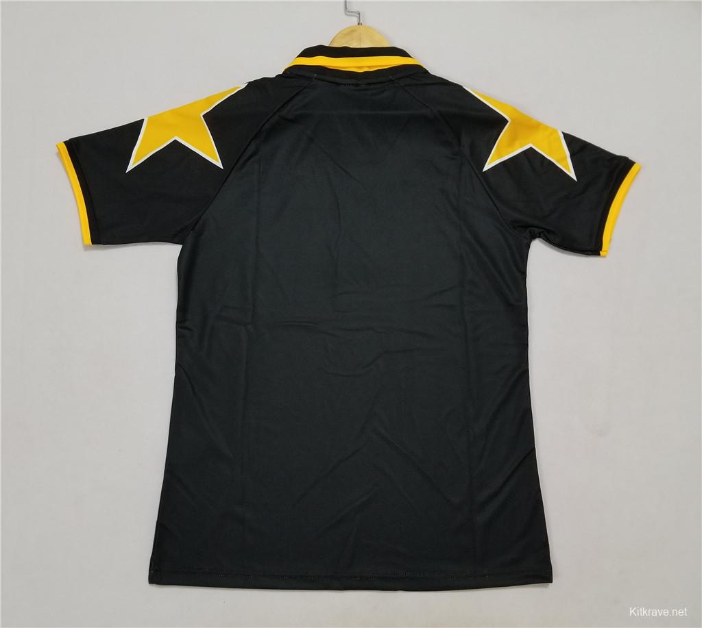 Retro 95/96 Juventus Third Black Jersey