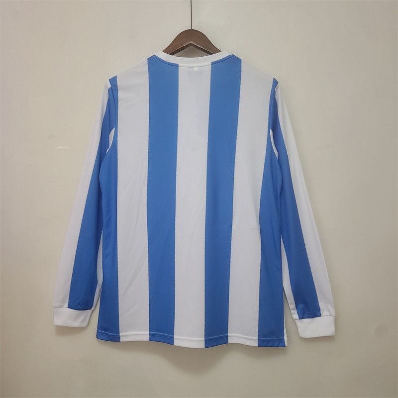 Retro 1978 Argentina Home Long Sleeve Jersey