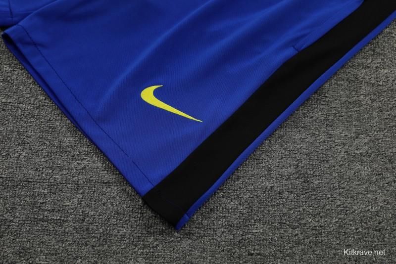 23/24 Inter Milan Blue Training Short Sleeve Jersey+Pants