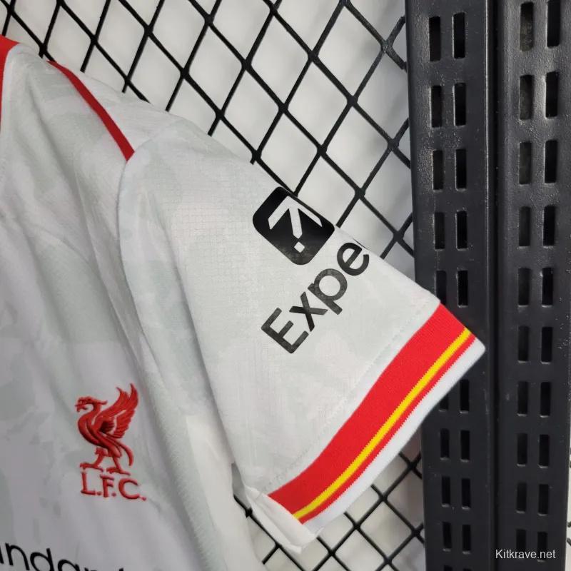 24/25 Kids Liverpool Third White Jersey