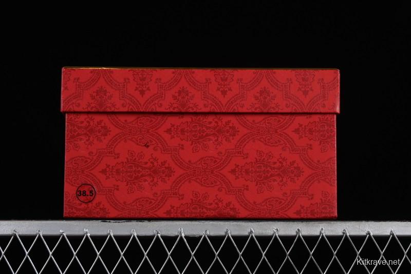 Nike Court Borough Chinese Traditional Style - Happy Marriage Custom Low-Top Skateboarding Shoes Non-Slip and Wear-Resistant - BQ5448-007