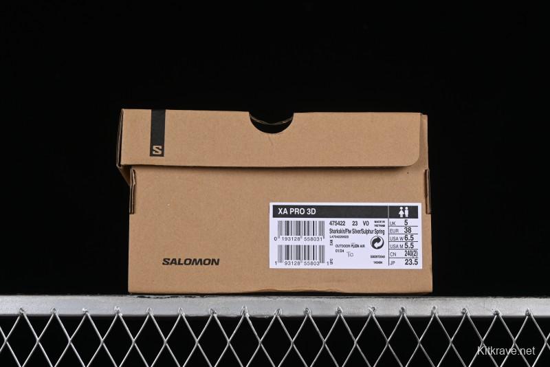 Salomon XA PRO 3D Suede Outdoor Trail Running Shoes with SENSIFIT and 3D ADVANCED CHASSIS - 475422-23