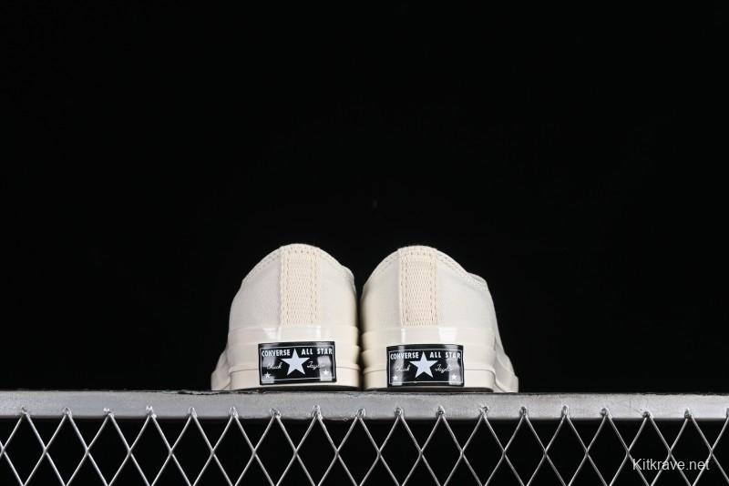 Converse Chuck 1970s Original Cream White Low-Top Casual Canvas Shoes - 151230C