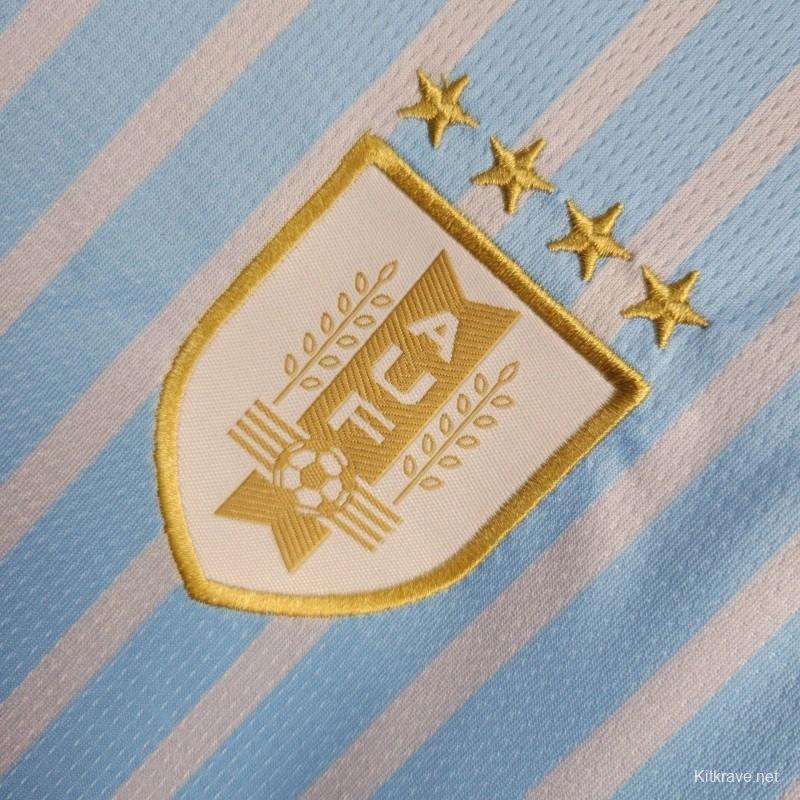 2024 KIDS Uruguay Home Jersey