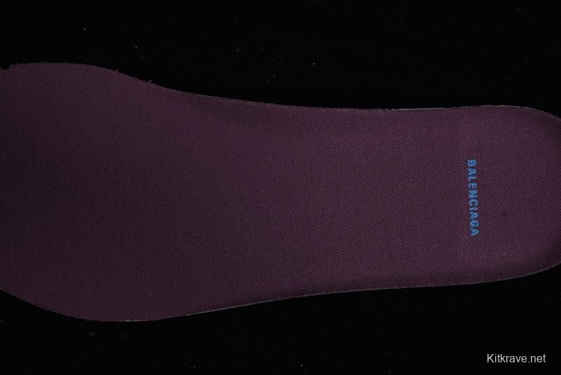 Balenciaga Phantom Sneaker 10th Generation Lace-Up Running Shoes with Transparent Heel Strap - W3XLL0525