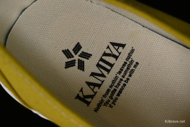 Kamiya Vulcanize Sneaker 23AW High-End Line Dissolved Yellow Canvas Shoes with Smiley Face Print Low-Top - M.C3