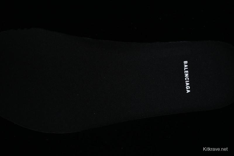 Balenciaga Phantom Sneaker 10th Generation Lace-Up Running Shoes with Transparent Heel Strap - W3XL11090