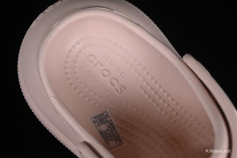 Crocs Classic Puff Summer Two-Way Beach Clogs Sandals - B.D4