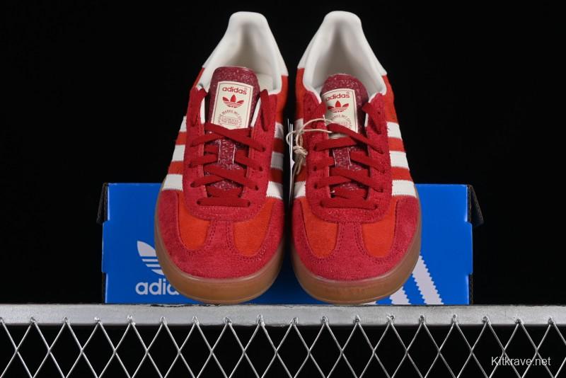 Adidas Originals Gazelle Indoor Retro Casual Slip-Resistant Wear-Resistant Low-Top Sneakers - IE1051