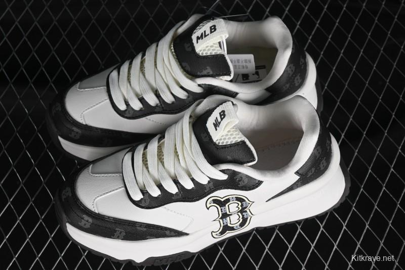 New York Yankees MLB Chunky Runner Basic Lightweight Casual Sneakers - 3ARNCRD4N43BKS