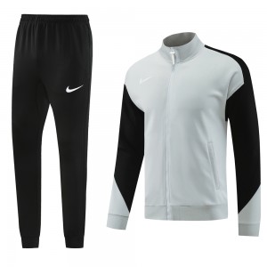 24/25 Nike Grey/Black Full Zipper Jacket +Long Pants