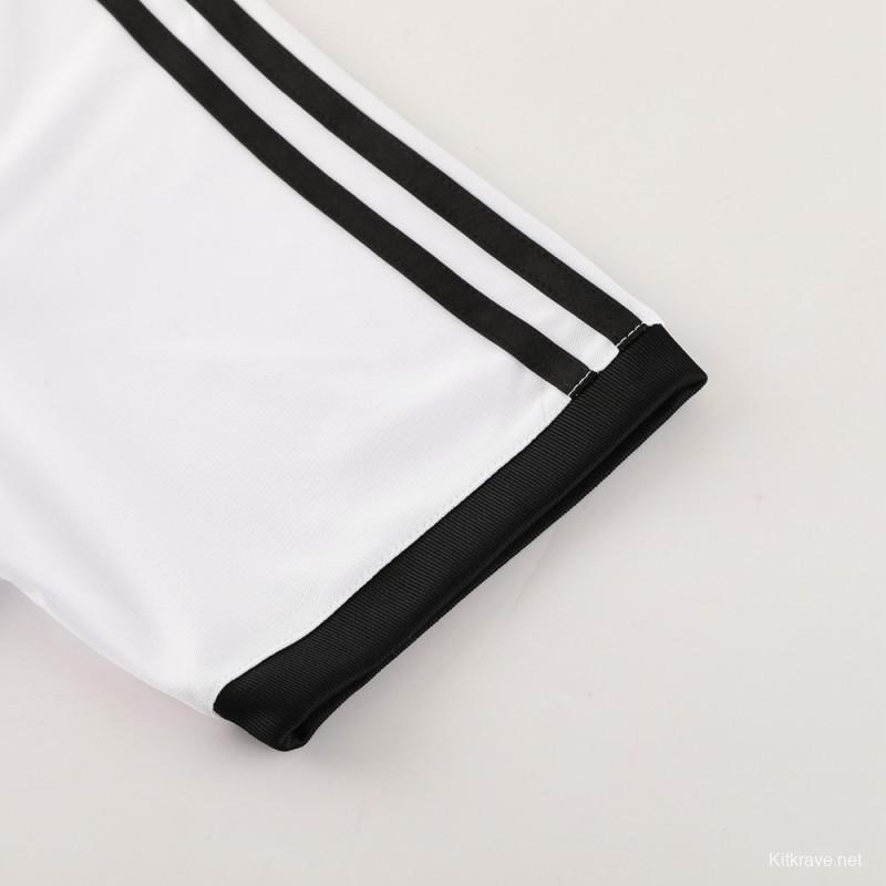 24/25 Adidas Original White Short Sleeve Jersey+Shorts