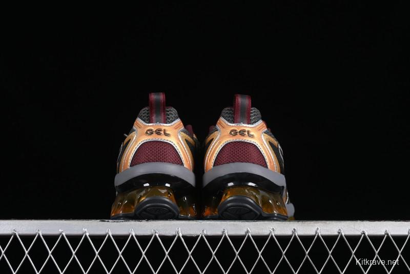 Asics Gel-Quantum Kinetic Retro Casual Sneakers with Thick Sole and Height Increase - 1203A270-021