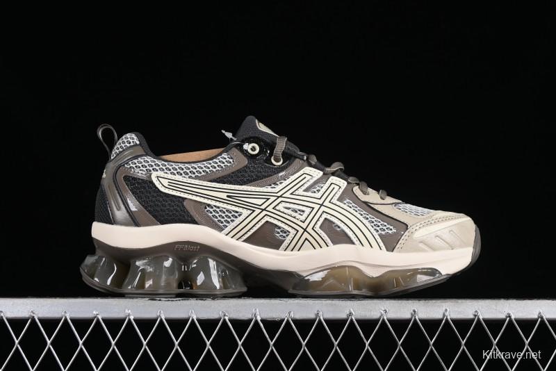 Asics Gel-Quantum Kinetic Retro Casual Sneakers with Thick Sole and GEL Scutoid Technology - 1203A270-201