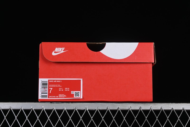 Nike Air Max 1 Premium Retro Running Shoes with Half-Sole Air Cushion - DH1348-146
