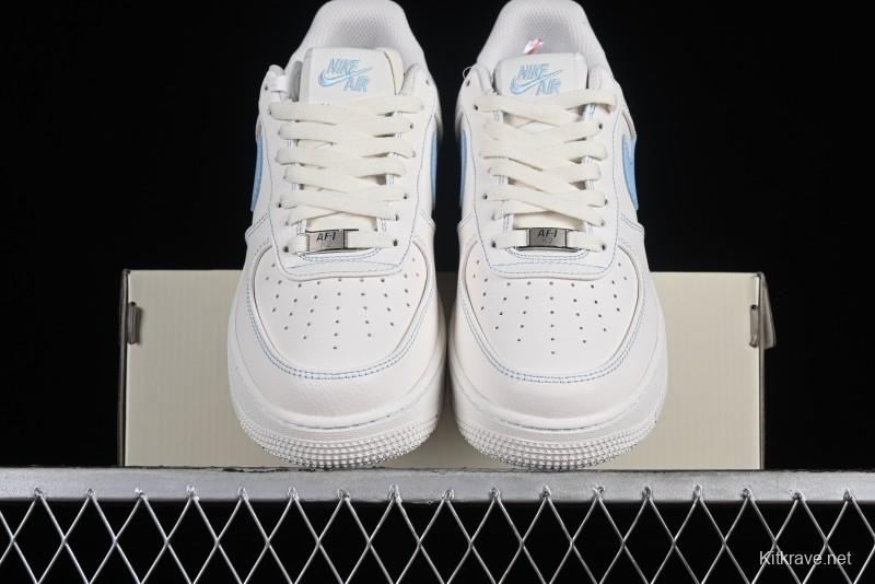 Nike Vlone x Air Force 1 '07 Low Light Bone Casual Sneakers - AA5360-008