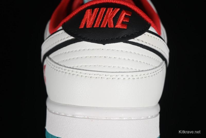 Nike SB Dunk Low LV Collaboration - Beige Violent Bear Anniversary High-End Custom Low-Top Casual Skate Shoes - SJ2068-240