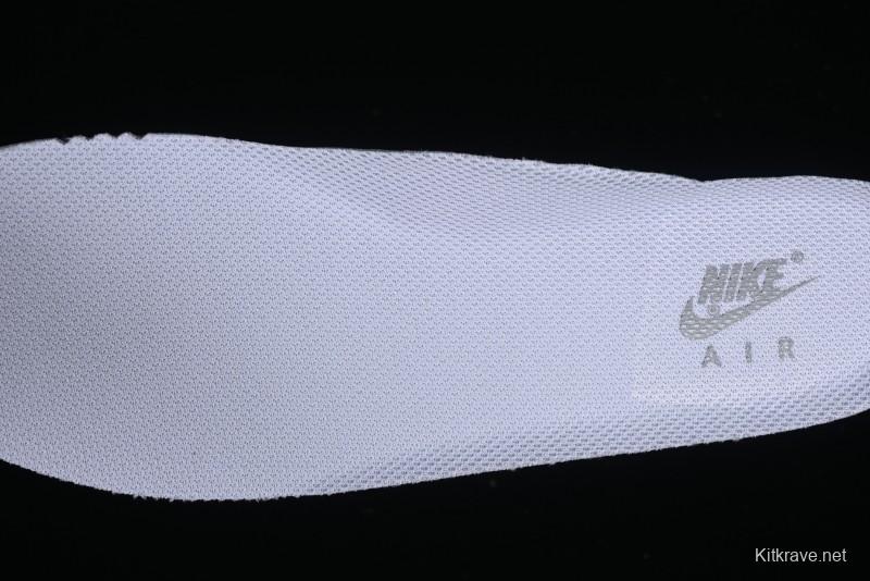 Nike Air Force 1 '07 Low Customized Anime Theme Gradient Grey Swoosh Casual Sneakers - FN0366-102