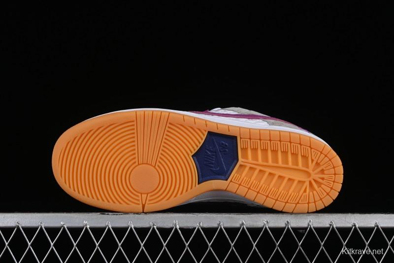 Nike SB Dunk Low Rayssa Leal Pro Skate Shoes with Colorful Smiley Laces - FZ5251-001